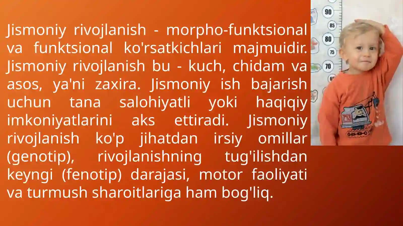 Bolalikda sportning tibbiy jihatlari 2