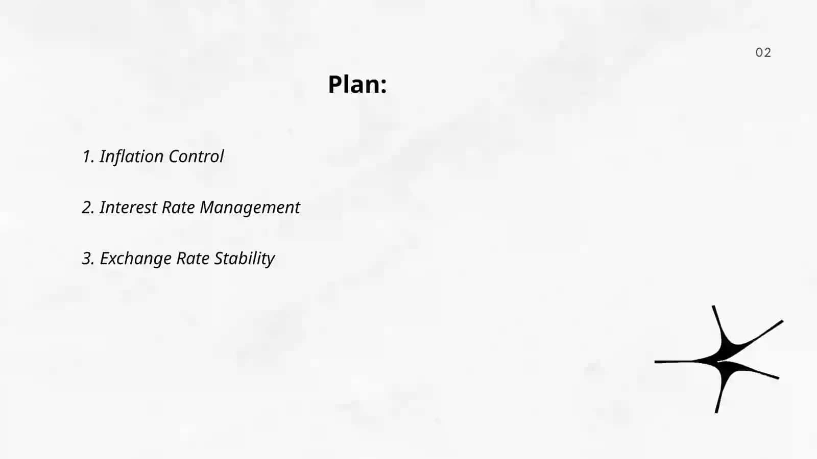 Moneytary policy targets 2