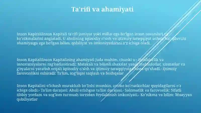 Inson Kapitali 2