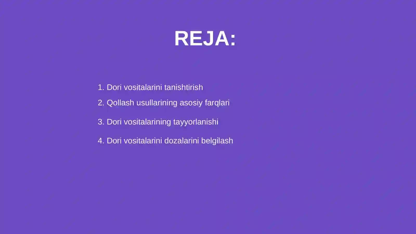Dori vositalarini qollash usullari 2