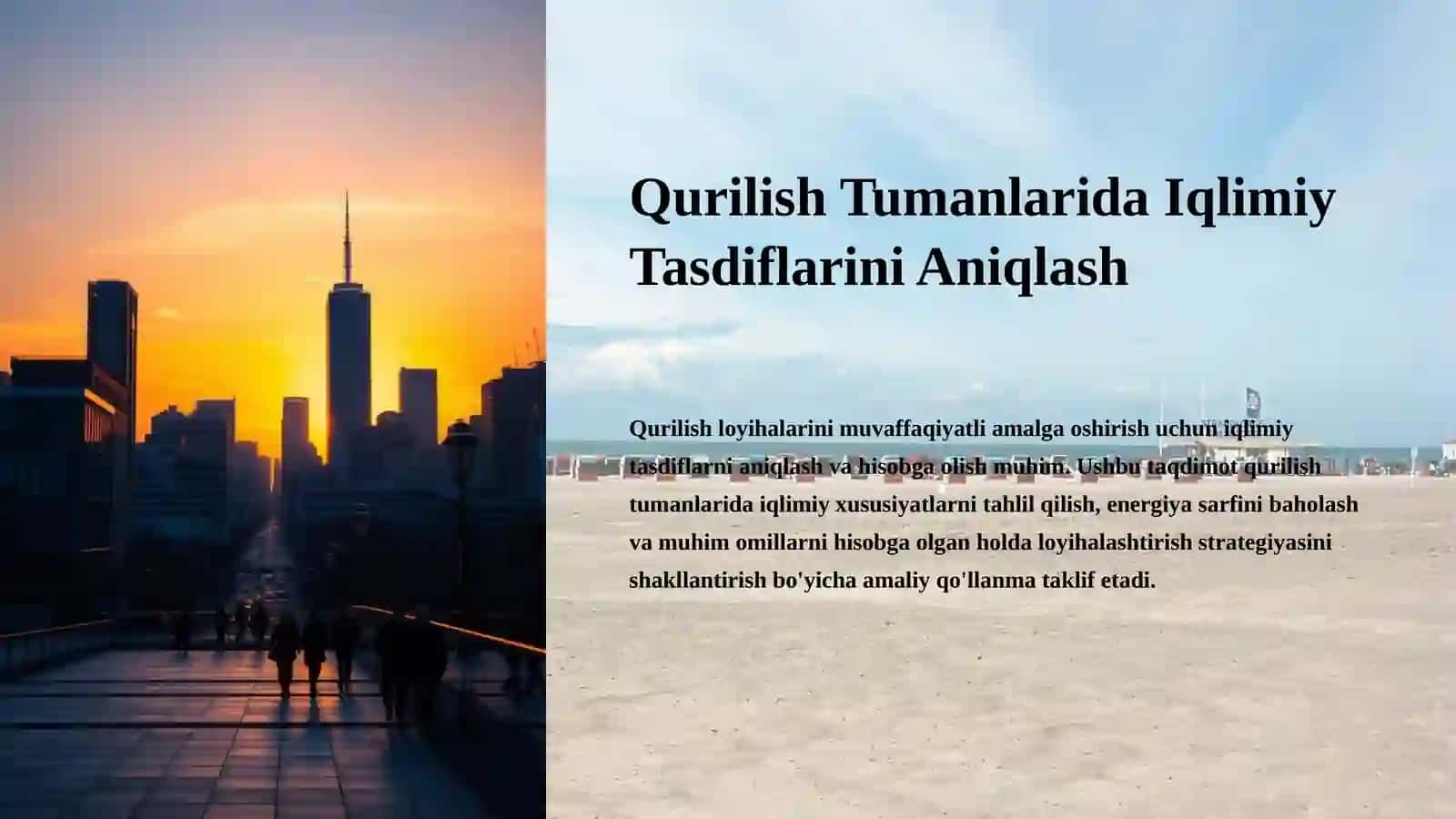 Qurilish Tumanlarida Iqlimiy Tasdiflarini Aniqlash 2