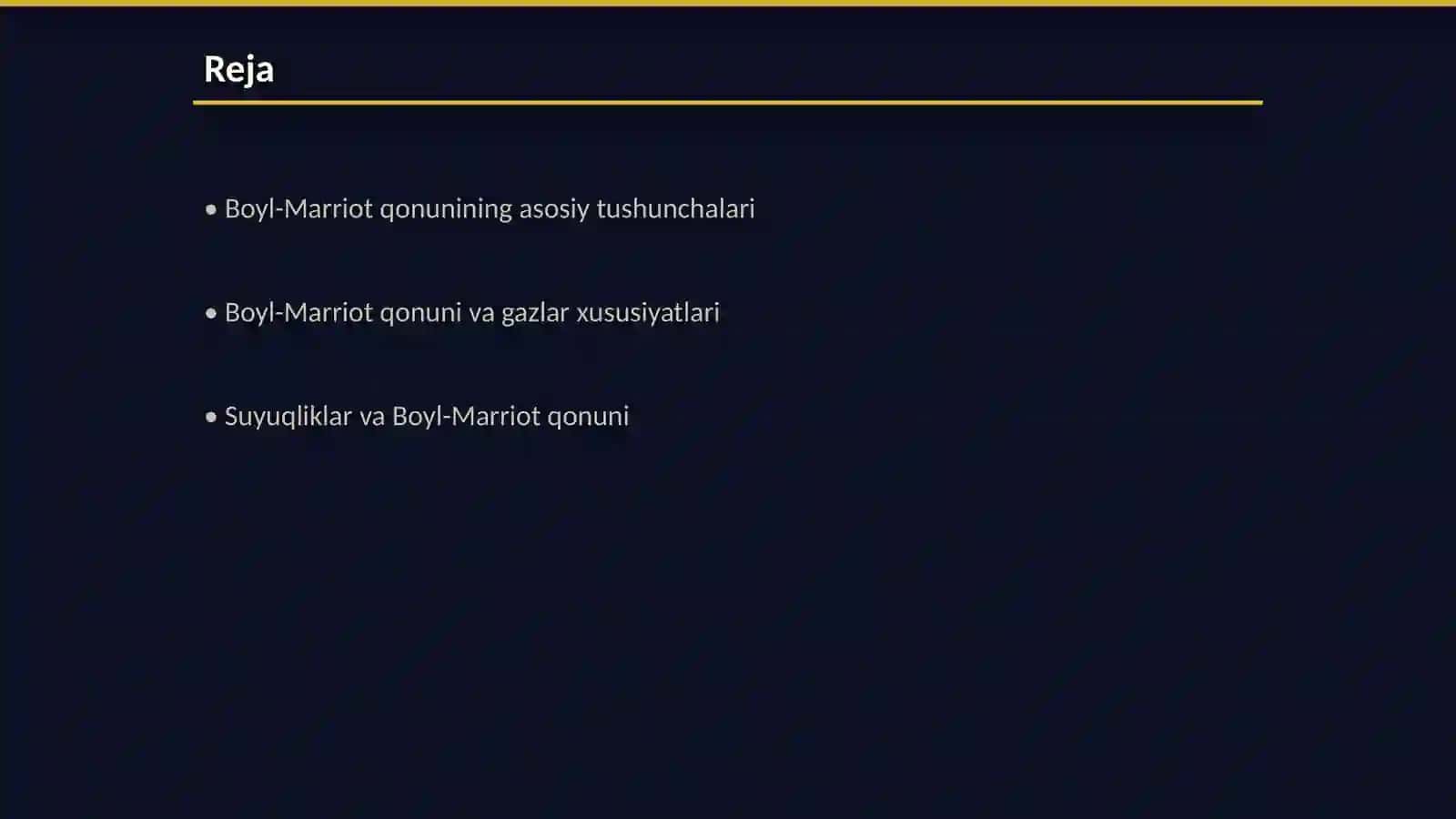 Boyl-Marriot qonuni va mavzuga doir masalalar ishlash 2