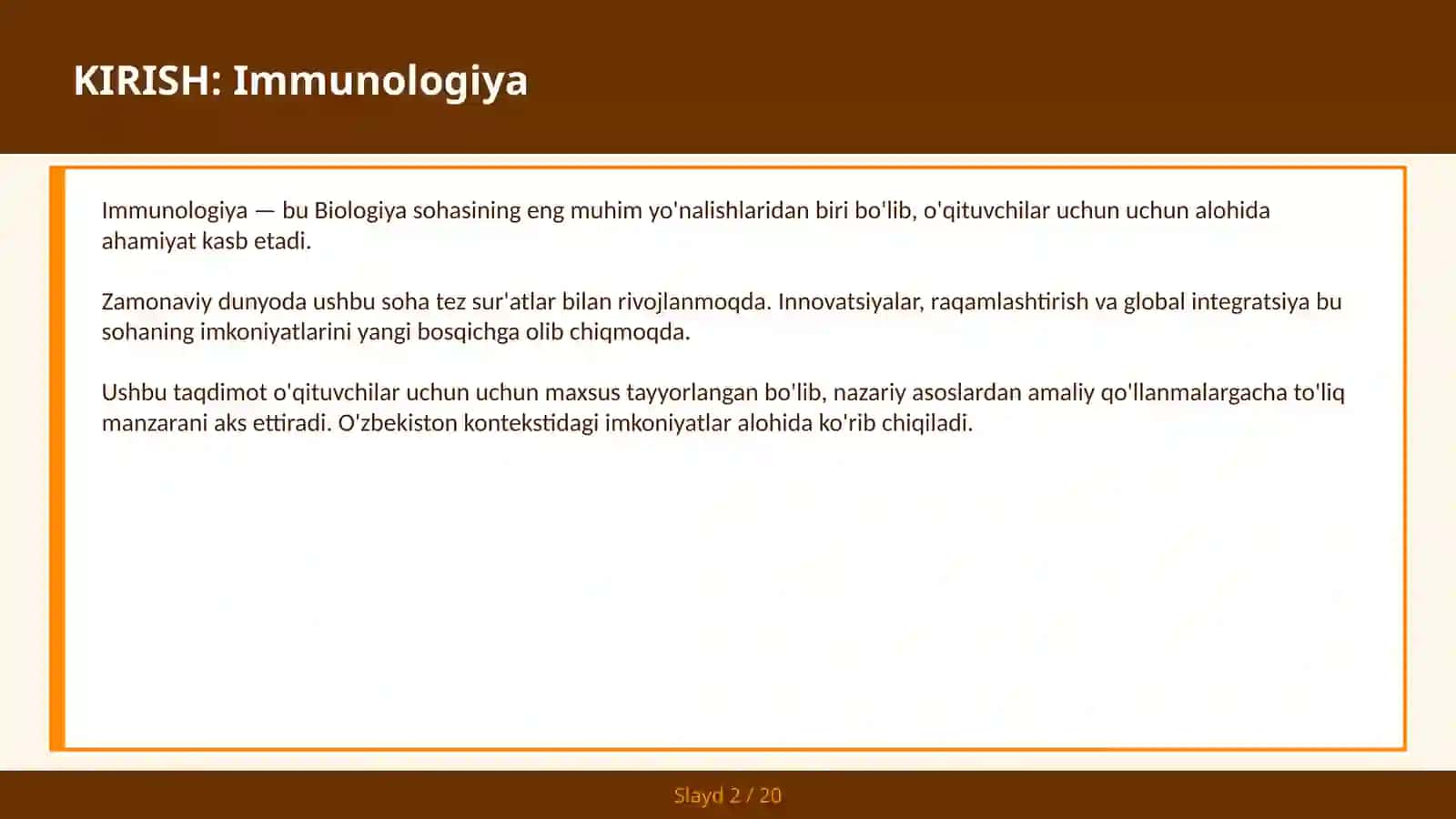 IMMUNOLOGIYA 2