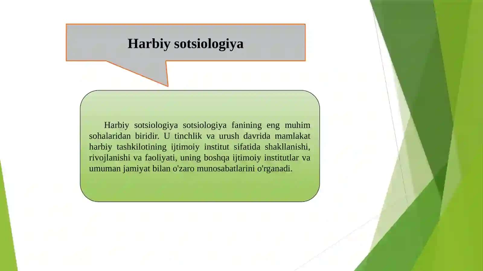 Harbiy sotsiologiyaning vujudga kelishi 2