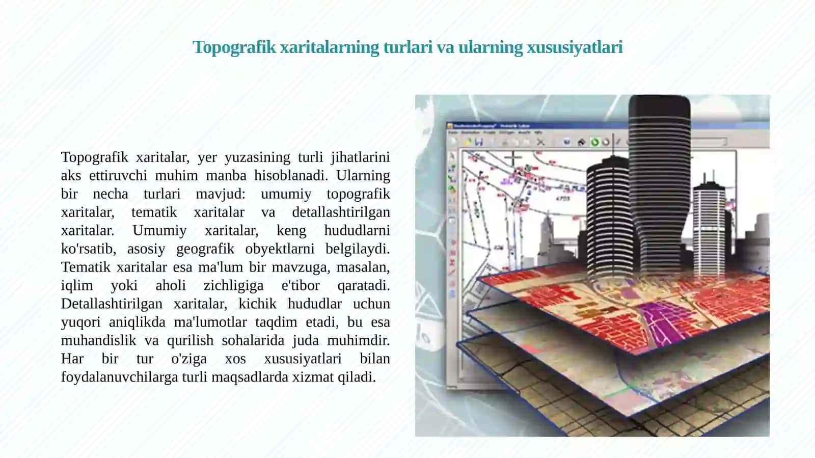 TOPOGRAFIK DESHIFIRLASH 2