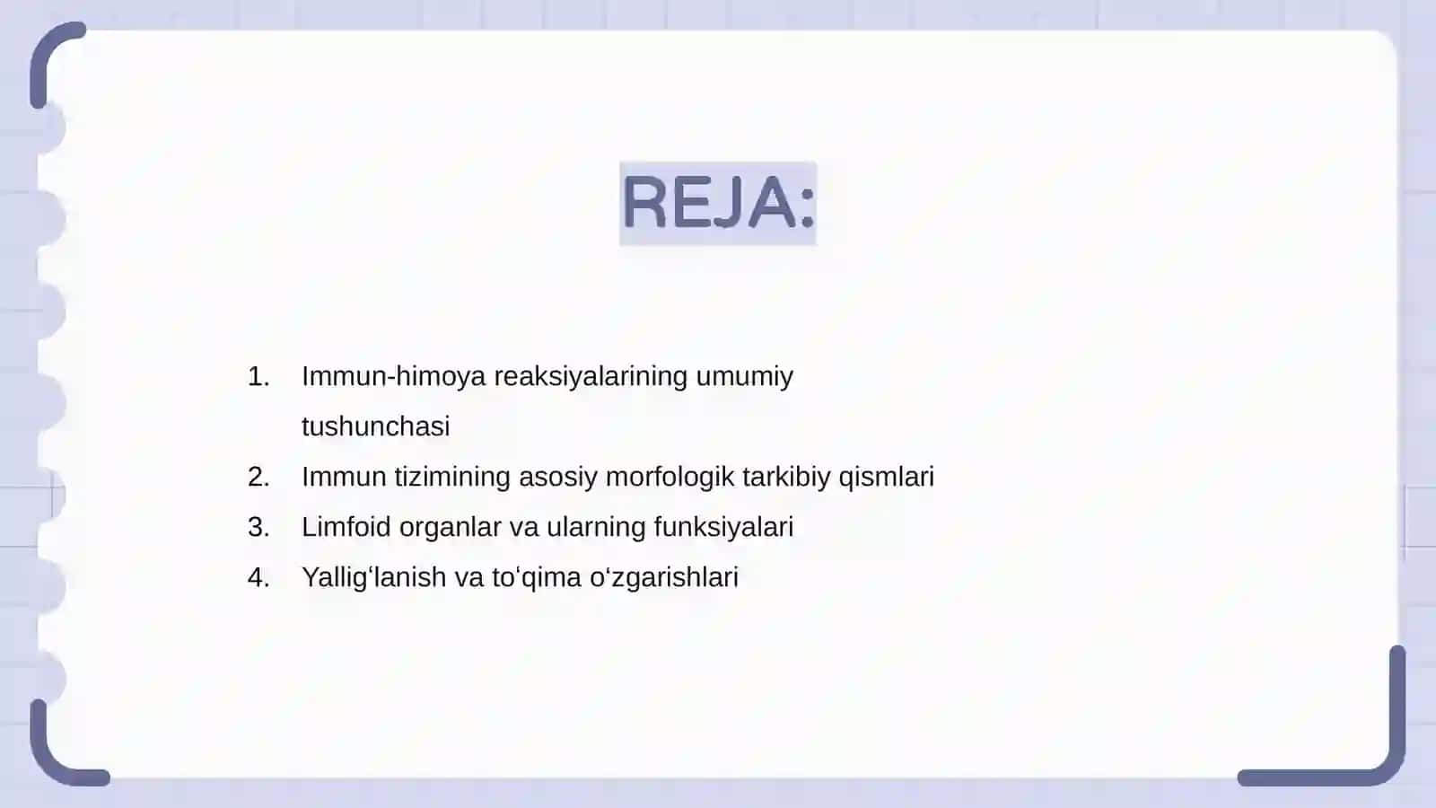 Immun-himoya reaksiyalarining morfologik asoslari 2