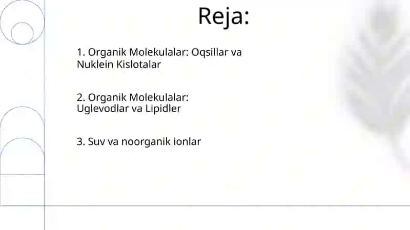 O'simlik hujayralarining kimyoviy tarkibi 2