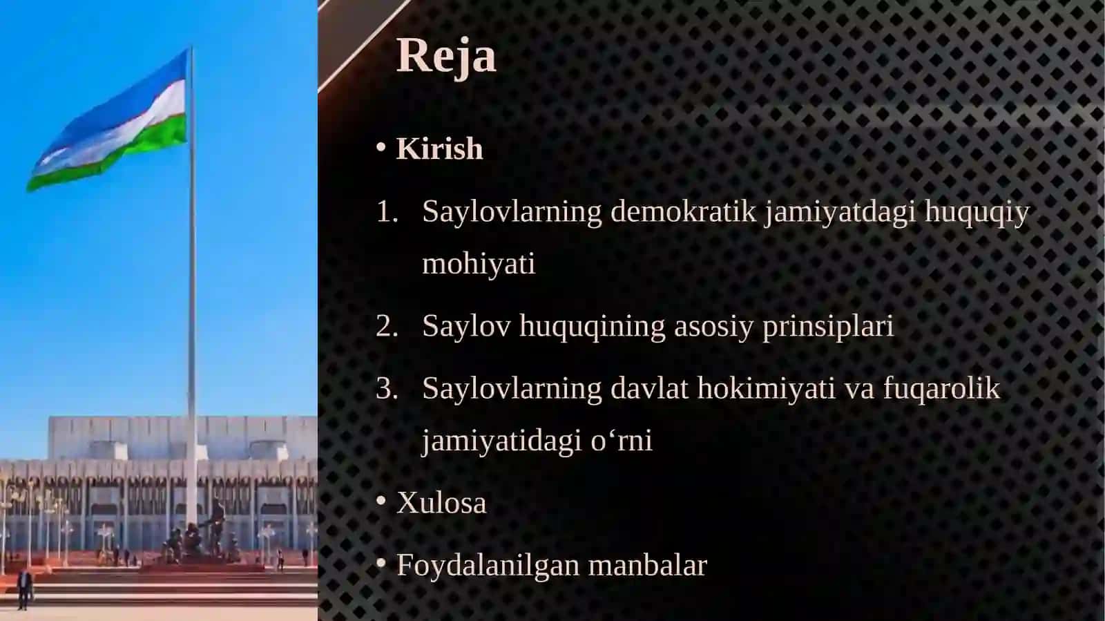 Demokratik jamiyatda saylovlarning ahamiyati 2