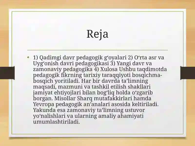 Qadimgi davr pedagogik g‘oyalari 2