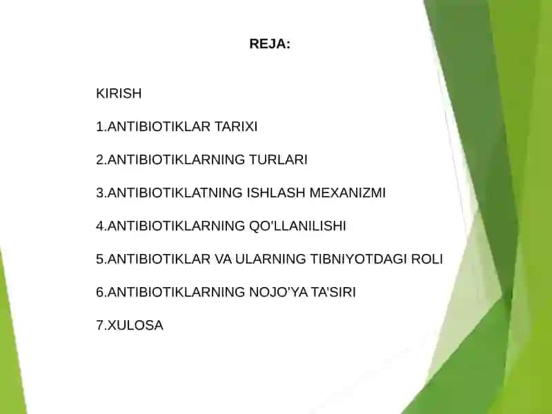 ANTIBIOTIKLAR 2