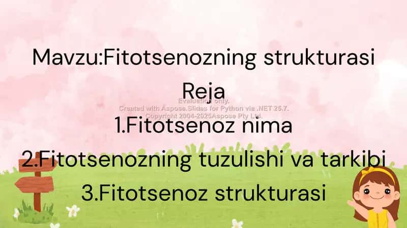 Fitotsenozning strukturasi 2