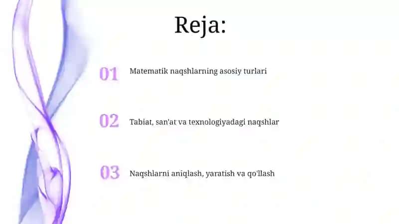 Matematik naqshlar 2