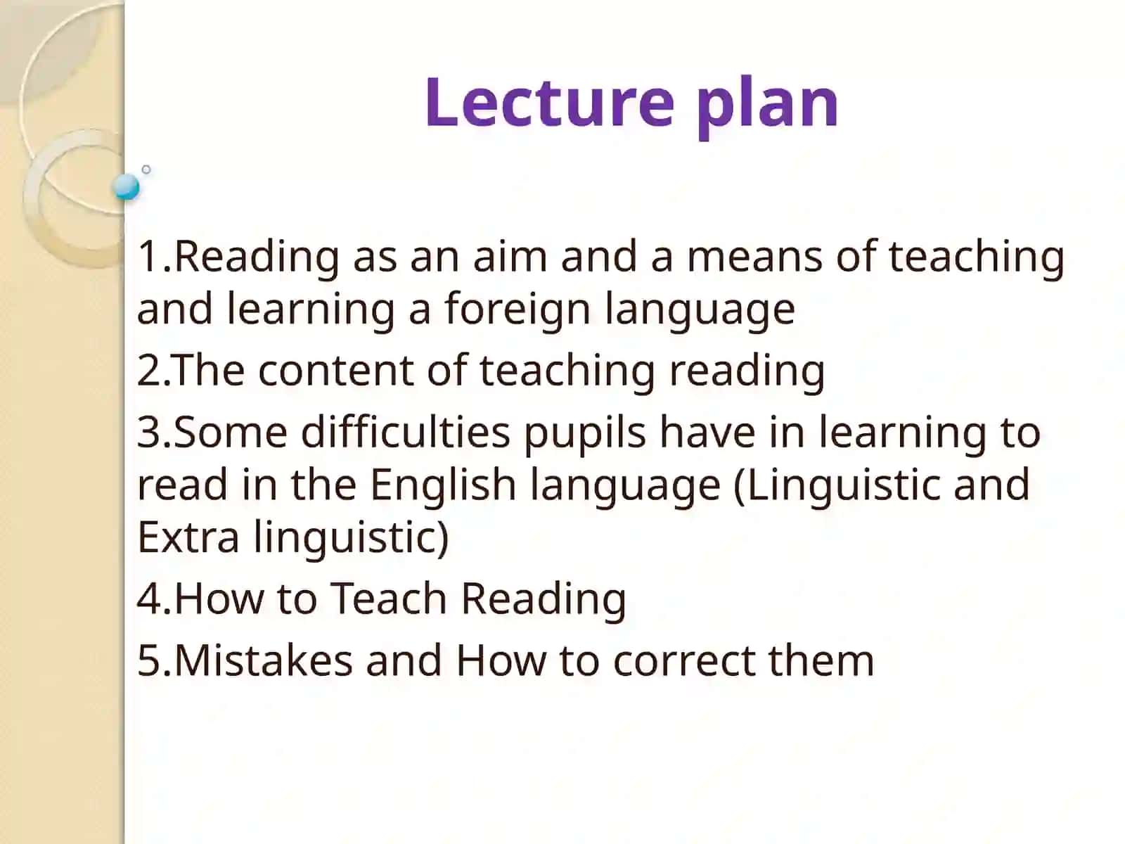 Reading Techniques 2