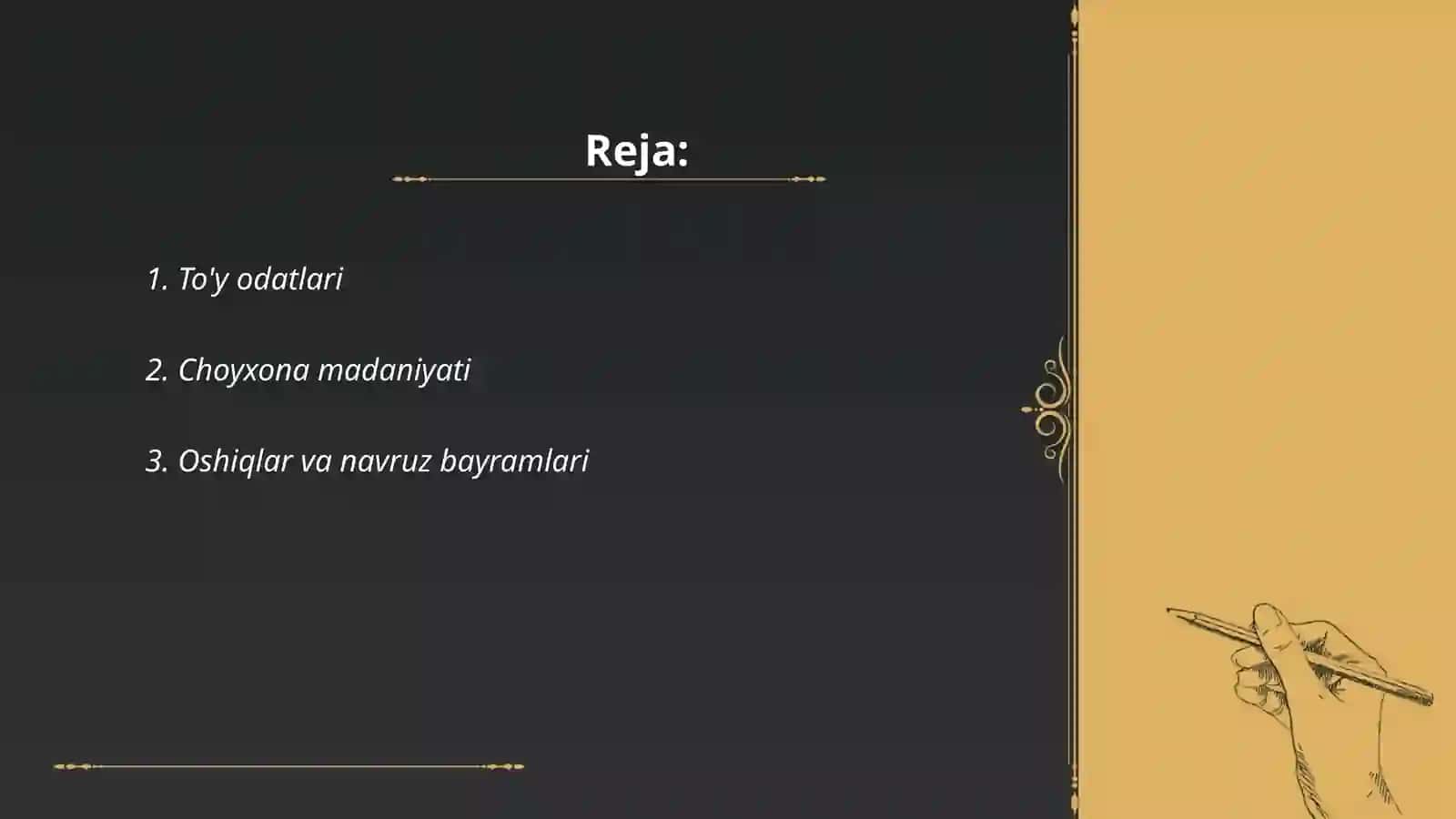 Milliy urf odatlar 2