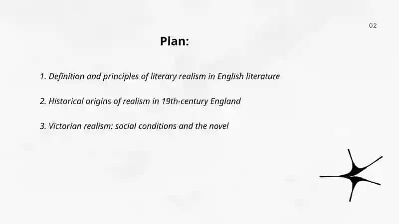 Realism of English literature 2