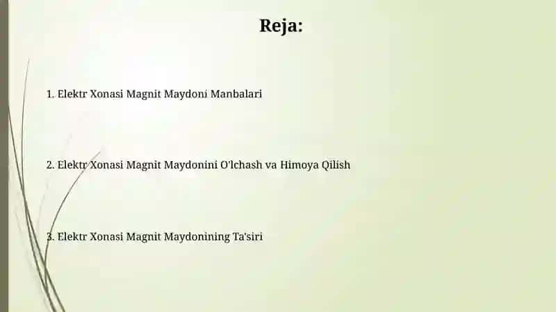 Elektr Xonasi Magnit Maydoni 2