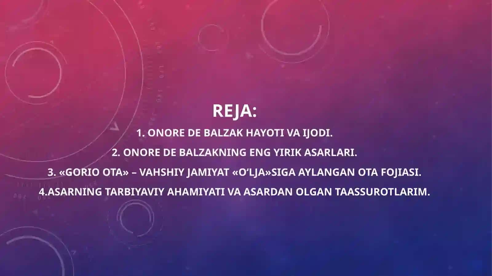 Onore de Balzak (1799 - 1850) “Gorio ota” romani 2