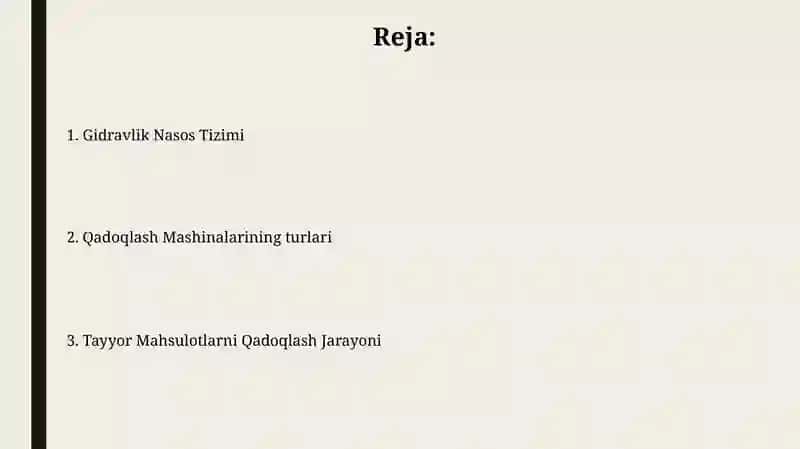 Tolali mahsulotlarni toylash jarayoni 2
