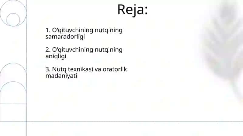 Nutq texnikasi va notiqlik madaniyati 2