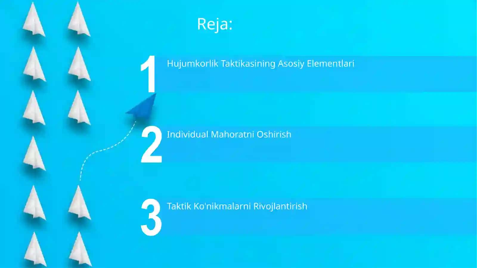 Hujumkorlik taktikasining asoslari 2