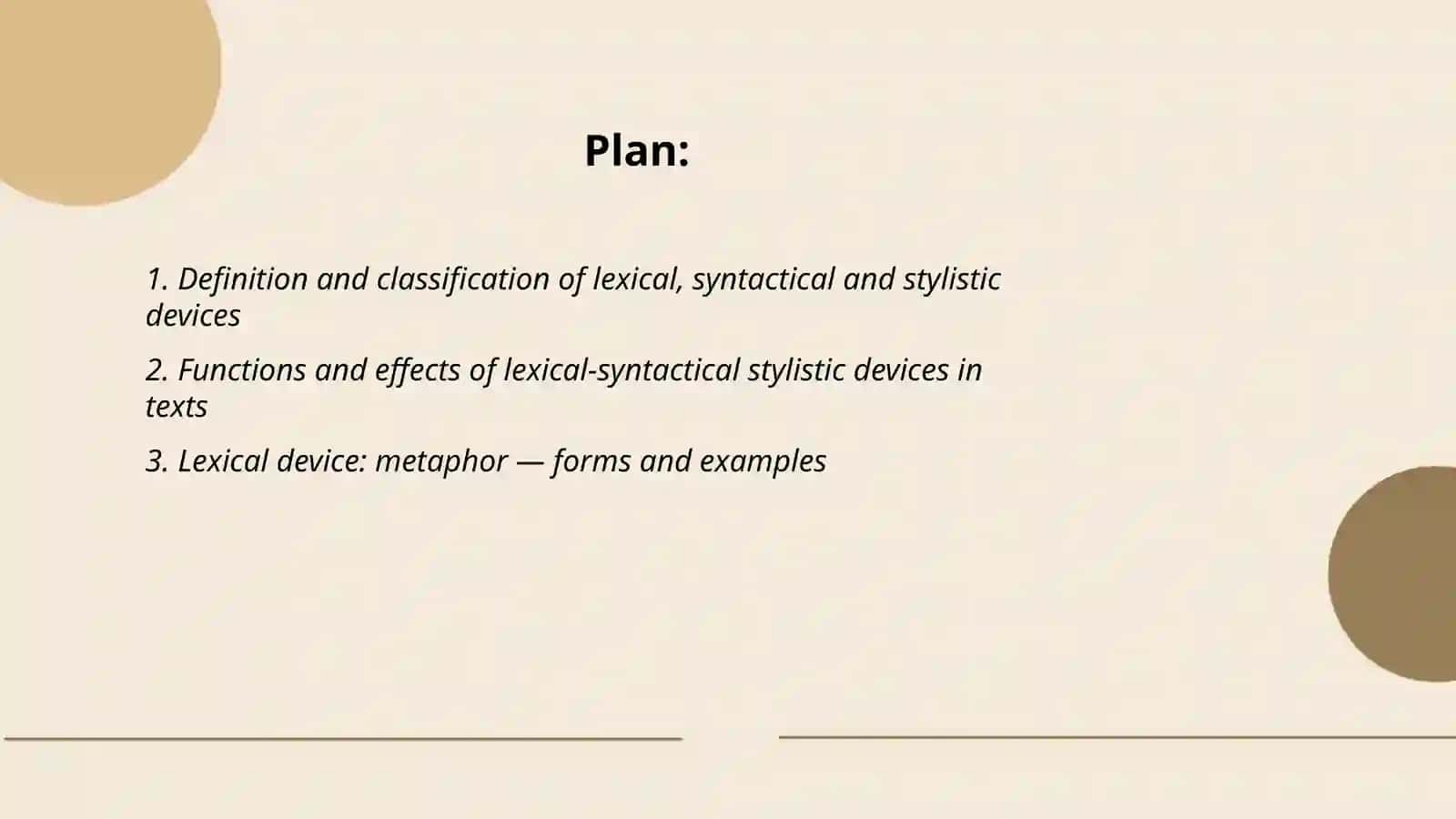Lexical-syntactical stylistic devices presentation 2