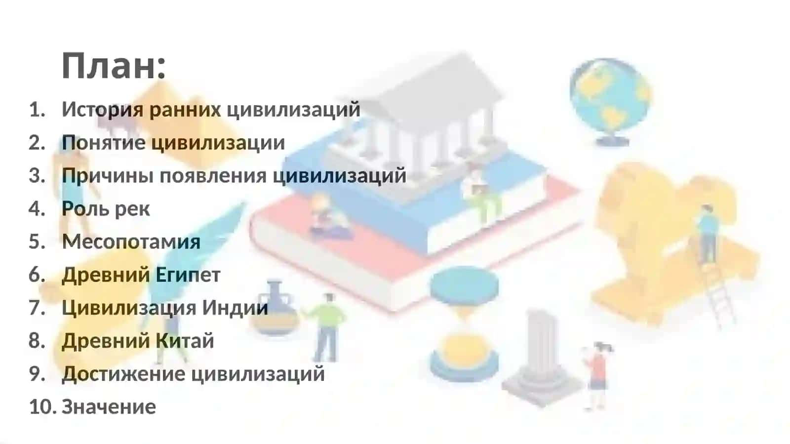 История ранних цивилизаций (презентация) 2