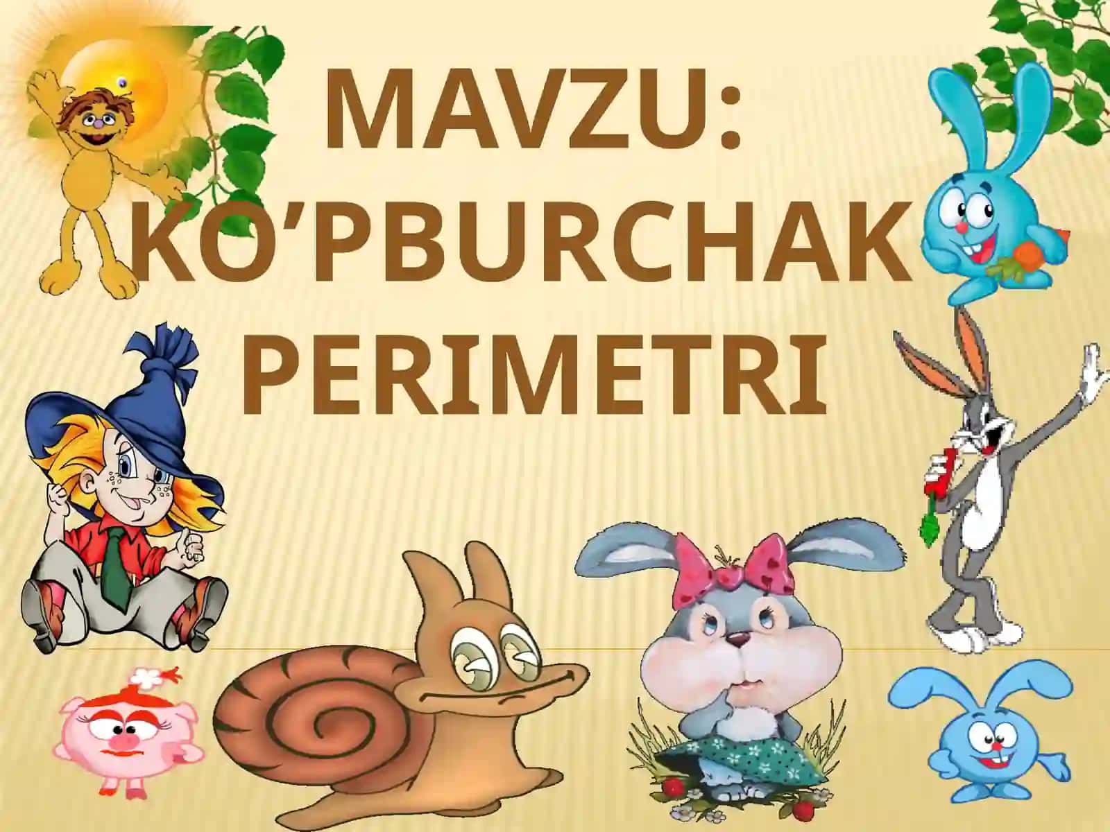 Ko’pburchak perimetri 2