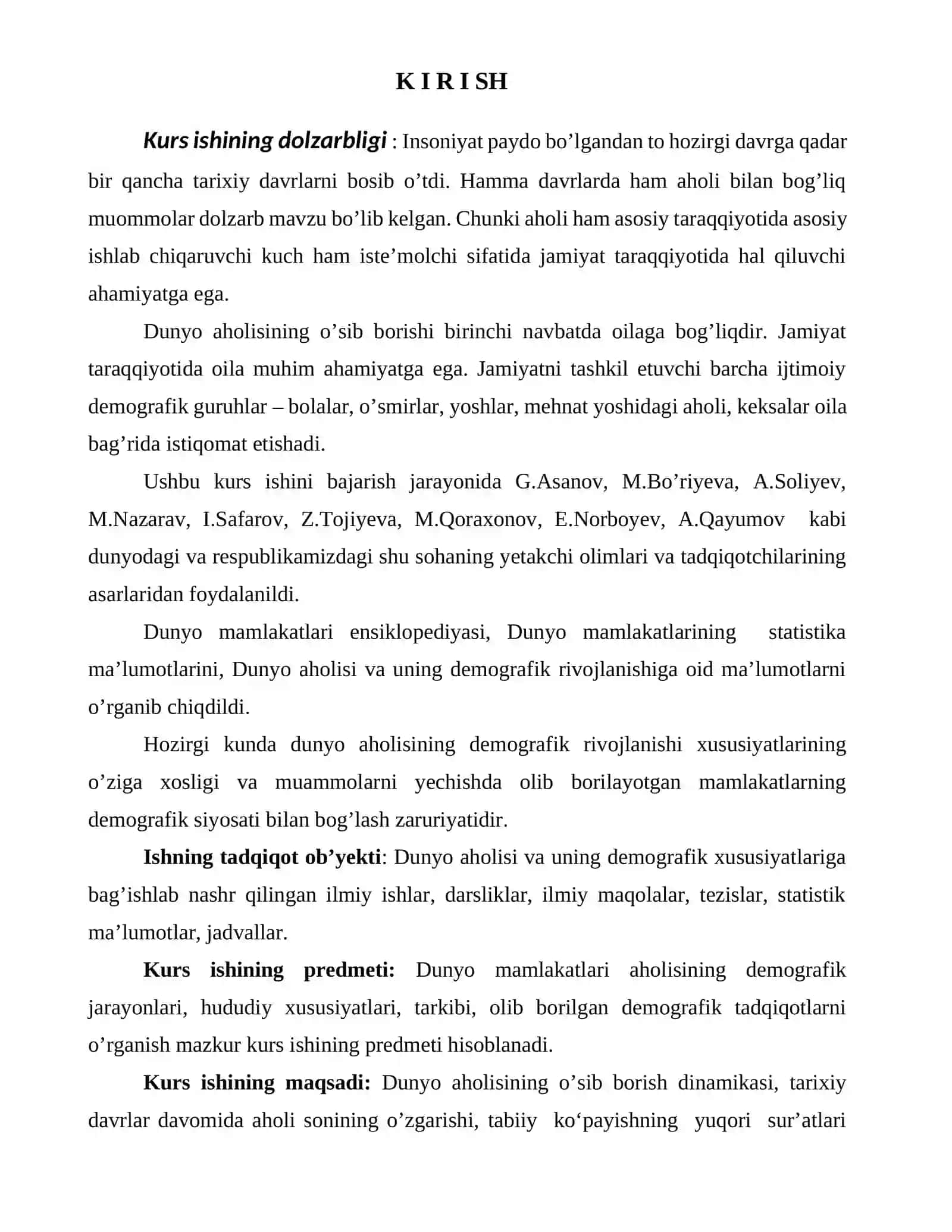 DUNYO AHOLISI DINAMIKASI VA DEMOGRAFIK PORTLASH 2