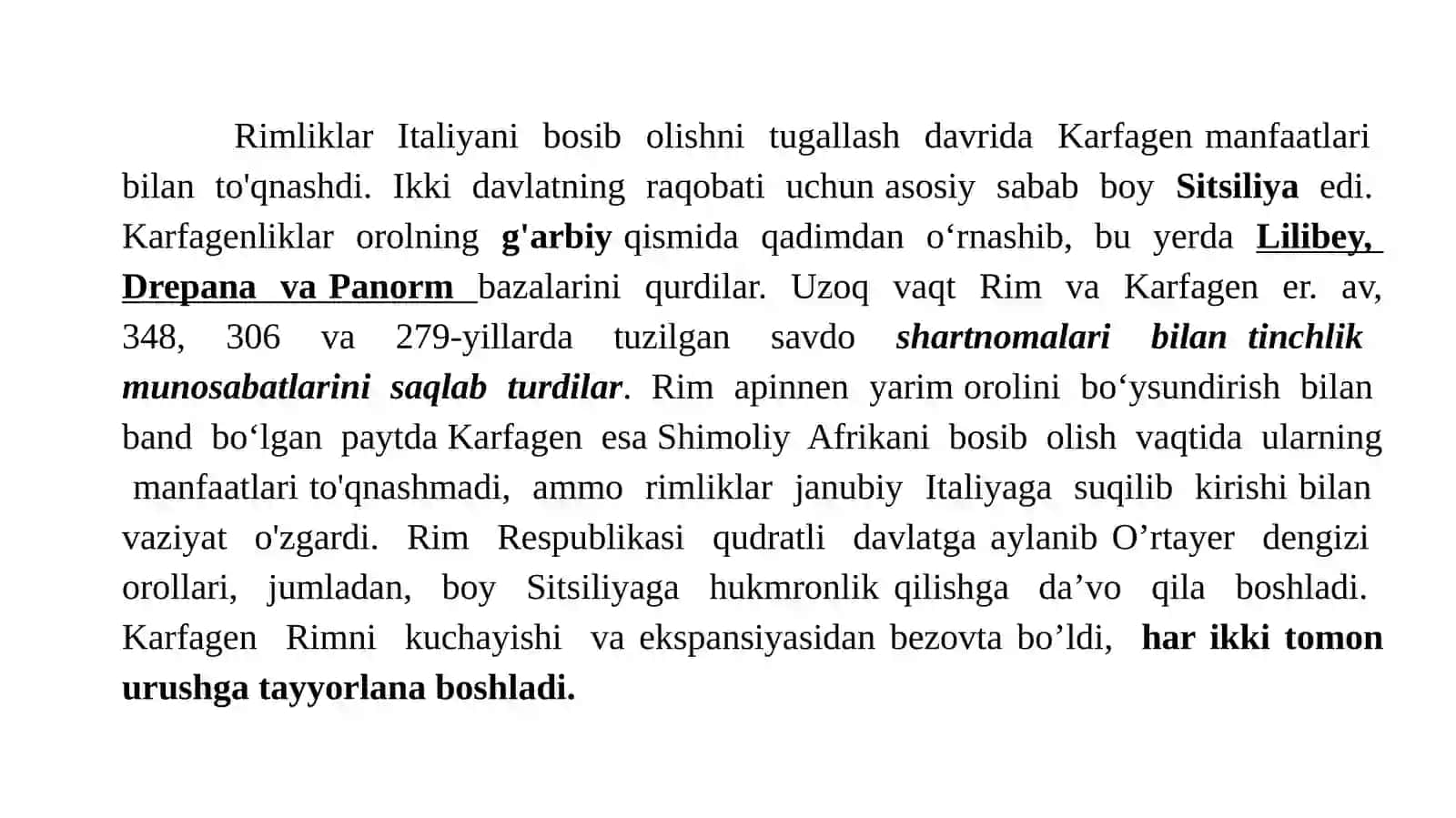 MIL. AVV. III-II ASRLARDA RIM RESPUBLIKASI 2