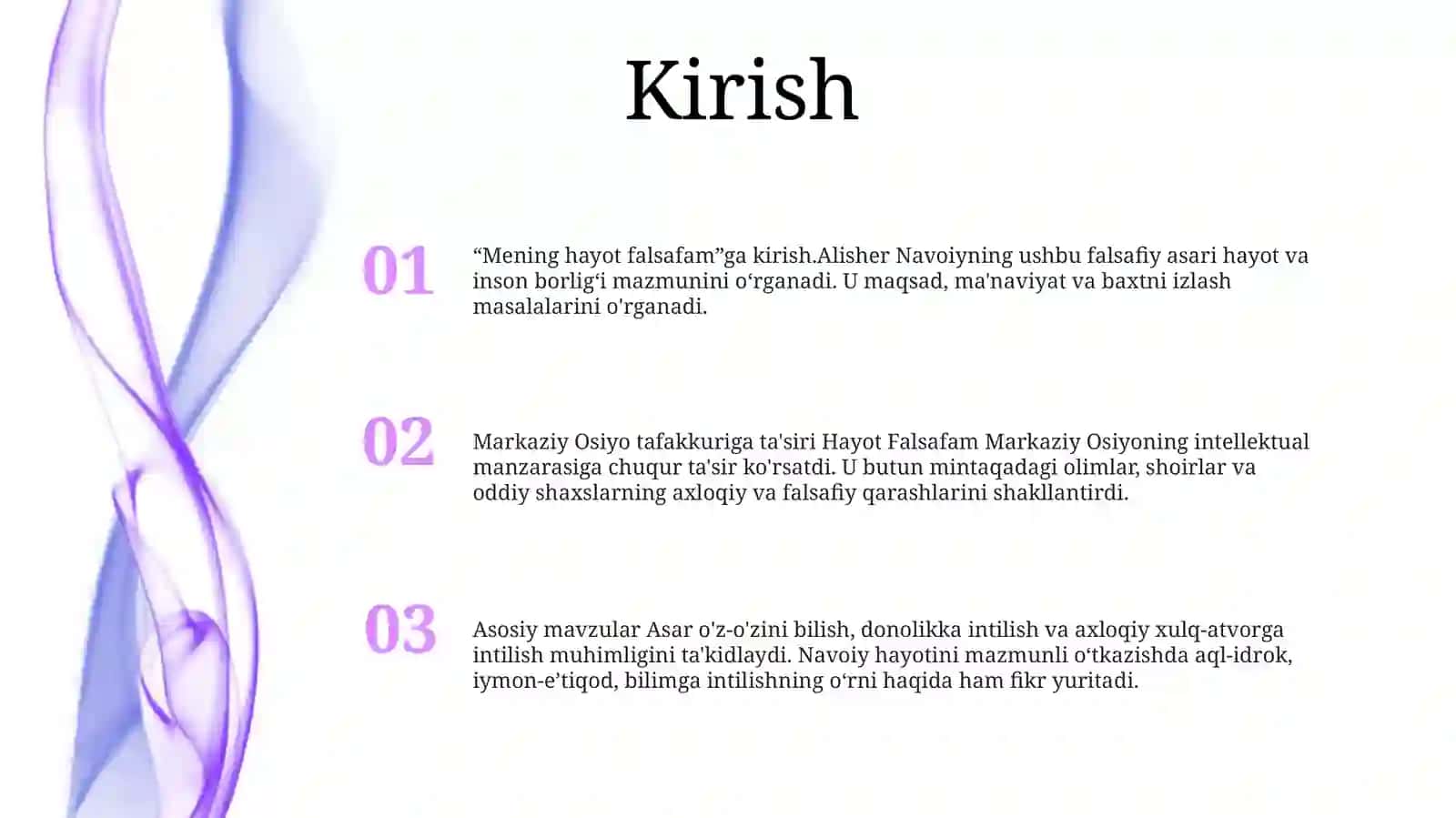 Mening Hayot Falsafam 2