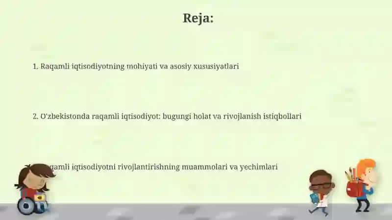 Raqamli iqtisodiyot 2