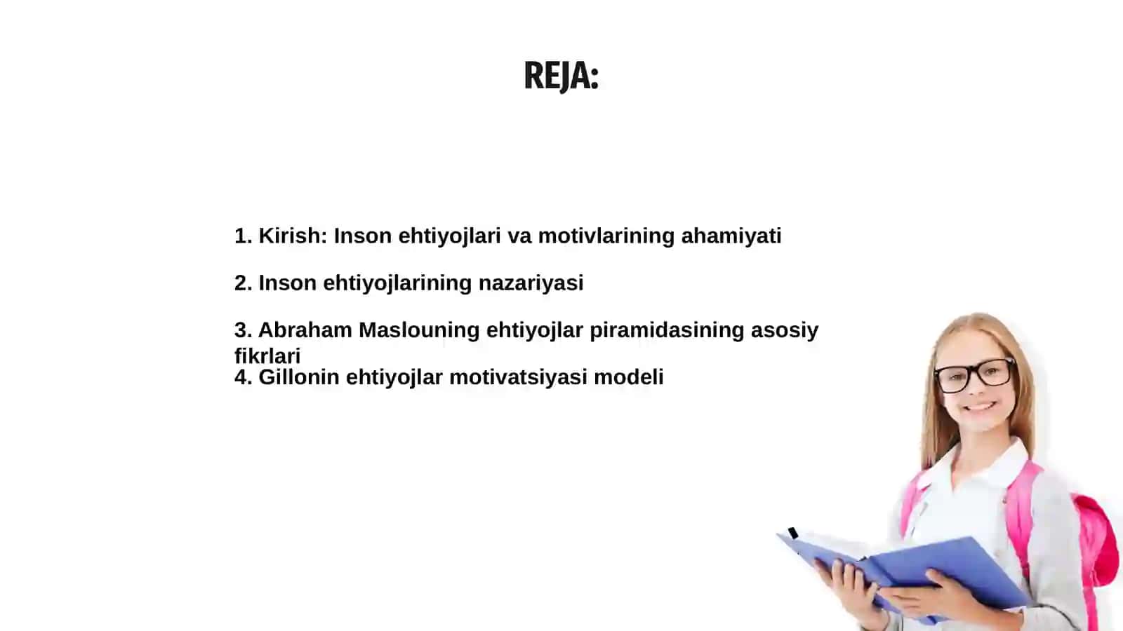 Inson ehtiyojlari va motivlarining xilma xillik tabiati 2
