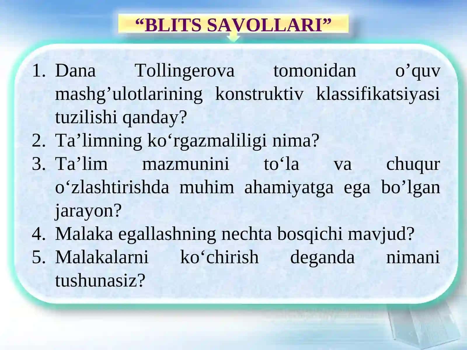 Yangiliklar 2