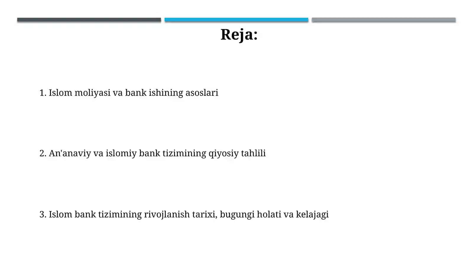 Islom bankchiligining paydo bo'lishi 2