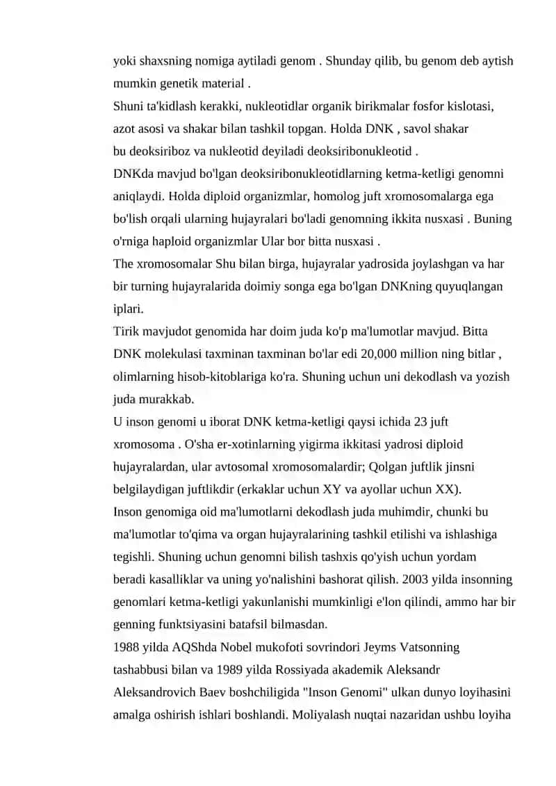 GENOM STRUKTURASI HAQIDA TUSHUNCHA 2