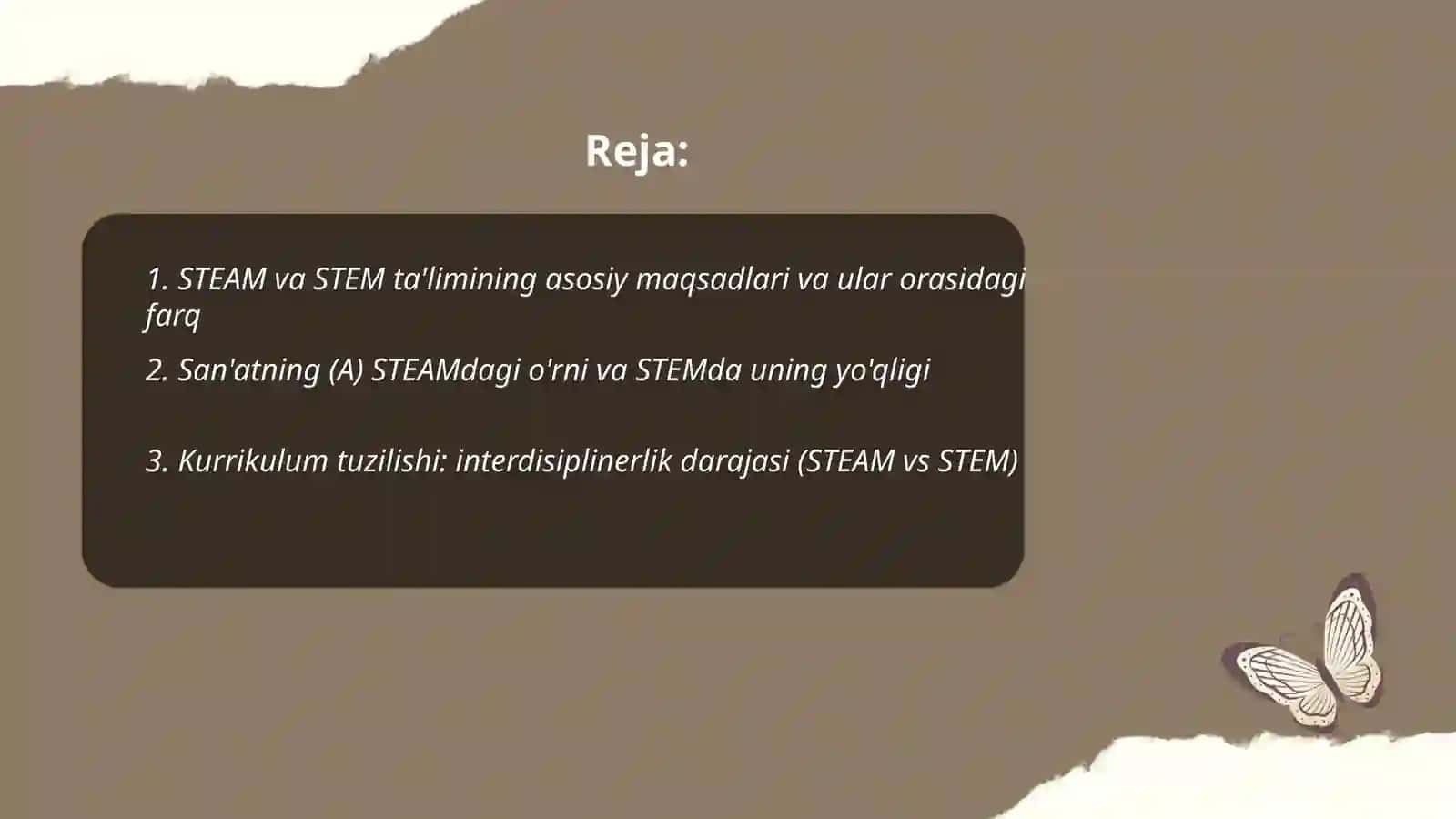STEAM va STEM ta'limni farqi 2