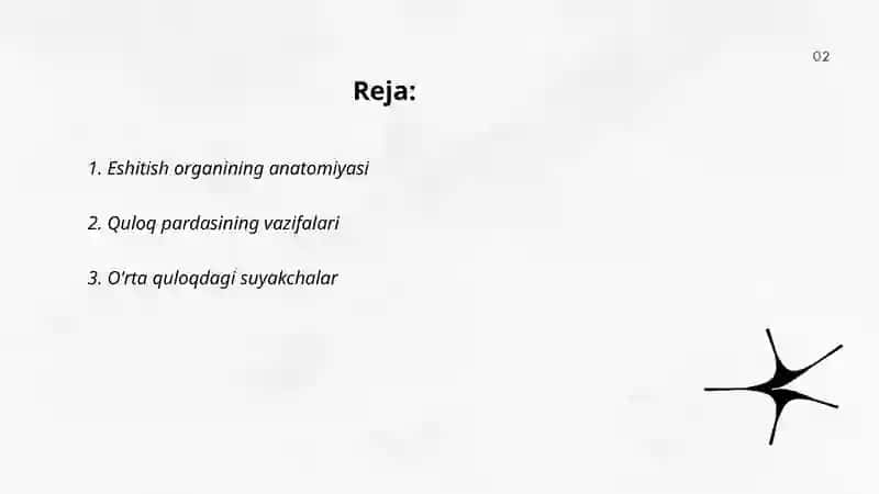 Eshitish organi innervatsiyasining hususiyatlari 2