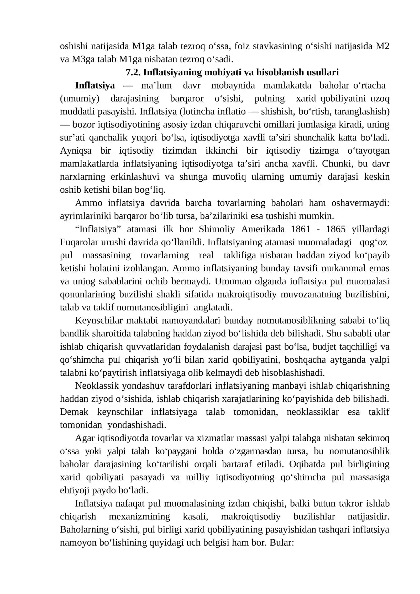 Pul va Inflatsiya 2
