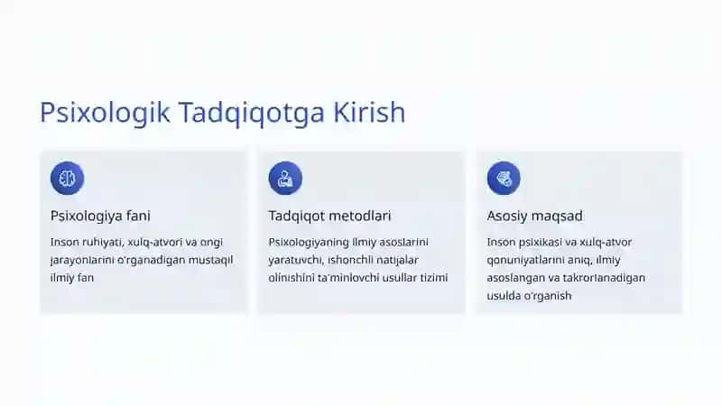 Psixologik Tadqiqot Metodlari 2