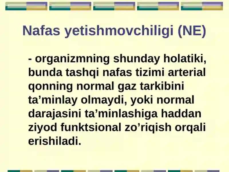NAFAS YETISHMOVCHILIGI 2