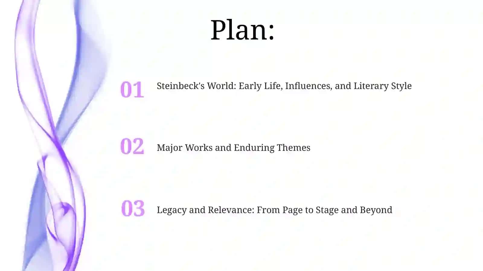 The life and works of John Steinbeck 2
