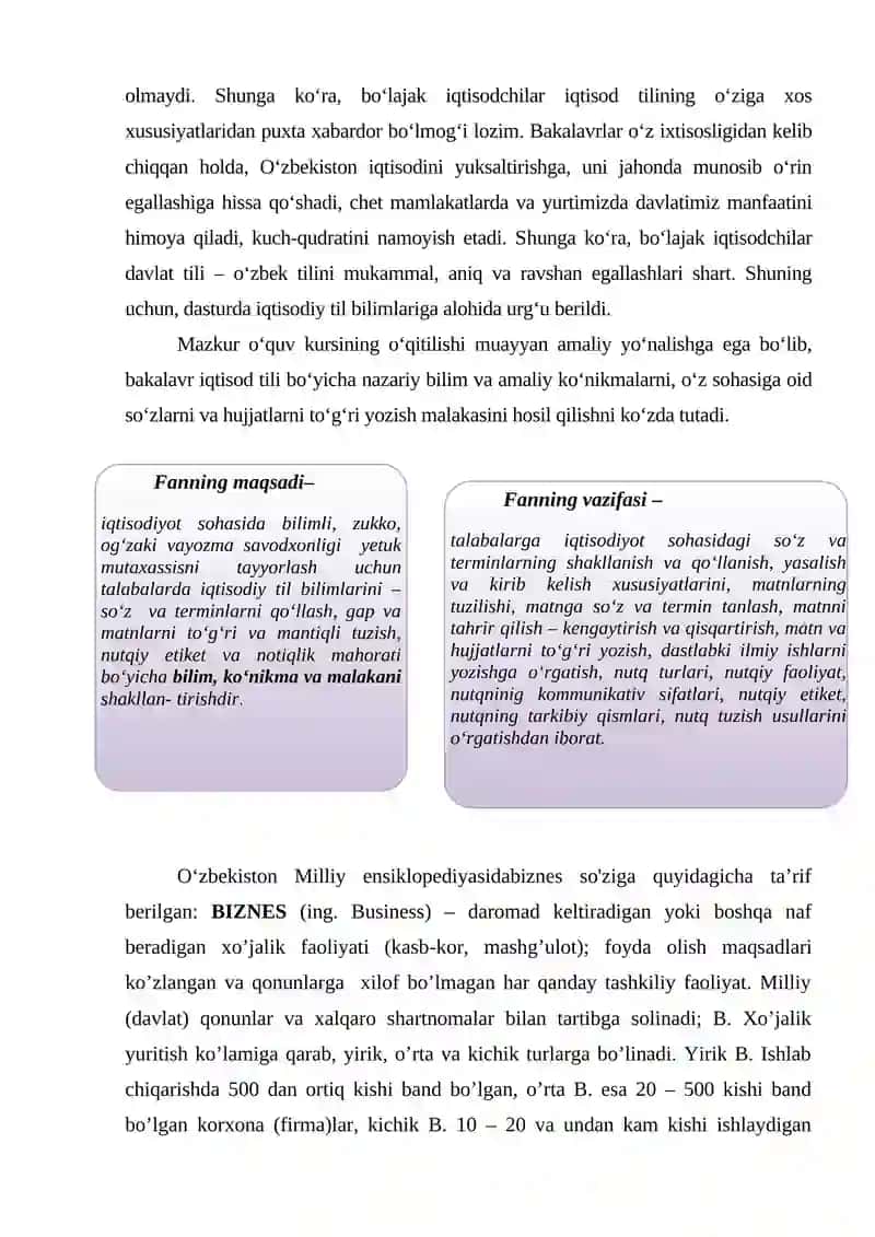 O‘zbek tilining sohada qo‘llanishi 2
