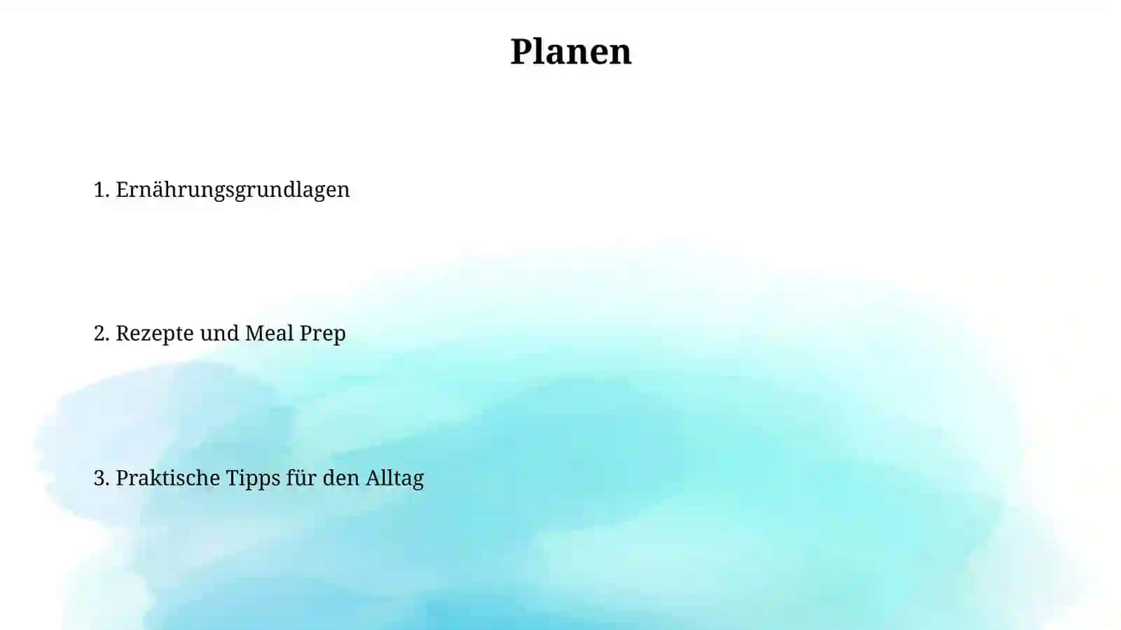 Diät-Tipps 2
