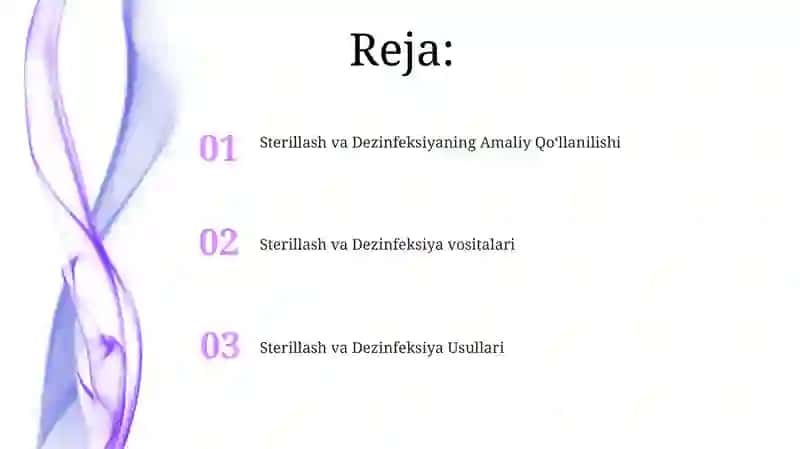 Sterillash va Dezinfeksiya 2