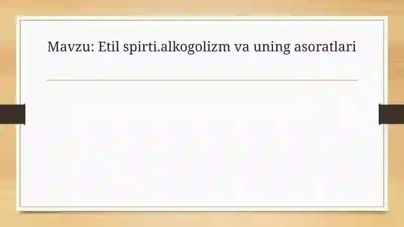Etilspirti, Alkogolizm va uning asoratlari 2