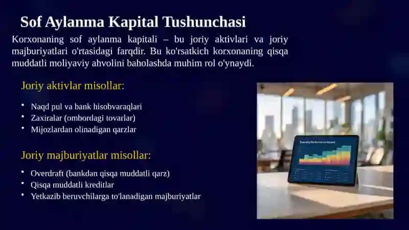 Aylanma Kapital Investitsiyasi 2