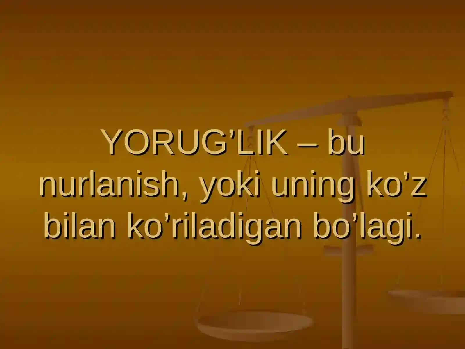 Yorug’likning tarqalishi 2