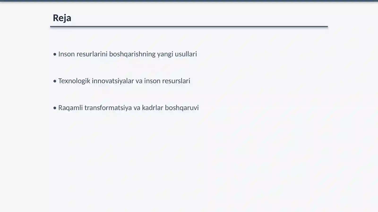 Inson resurlarini boshqarishda innovatsiya 2