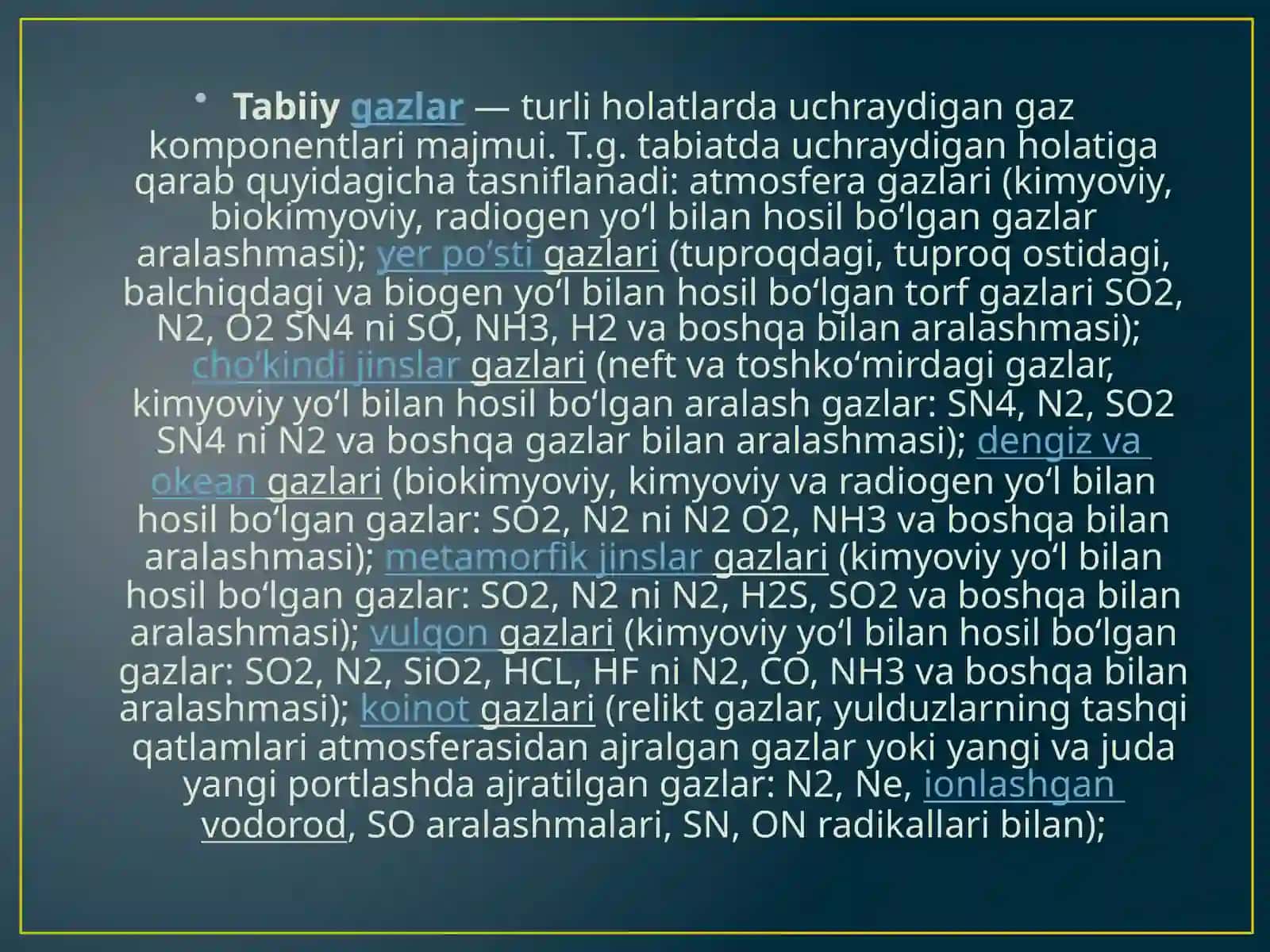 Uglevodorod gazlarini fraksiyaga ajratish 2