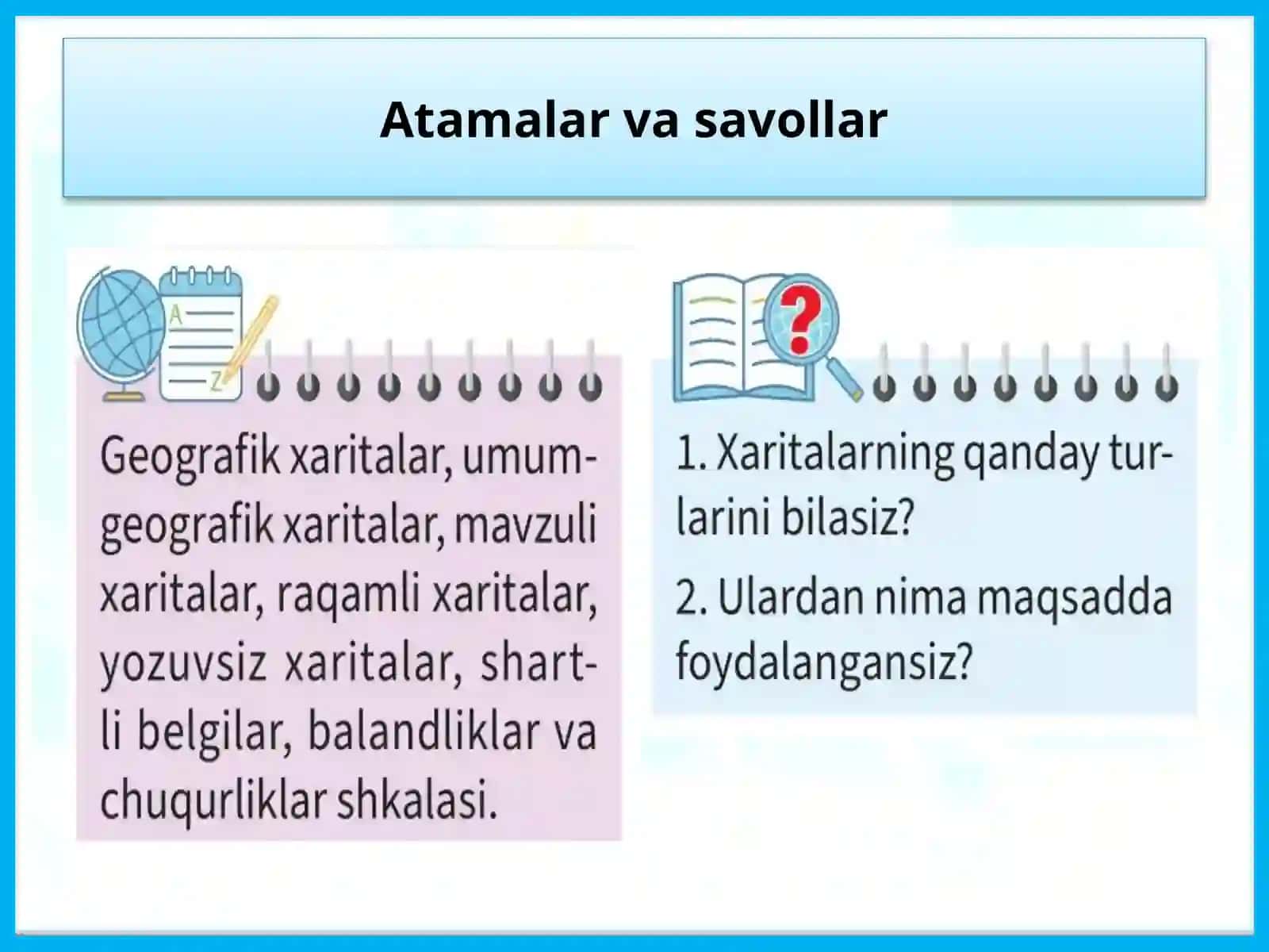 Geografik xaritalar 2